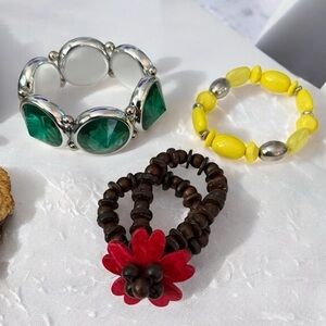 Super FUN Bracelet Lot (3)